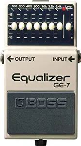 BOSS Seven-Band Graphic Equalizer Guitar Pedal (GE-7)