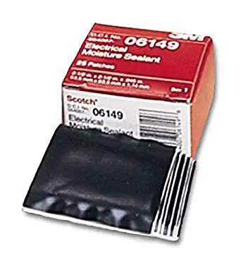 Scotch¨ Electrical Moisture Sealant Pad 06149, 2-1/2 in x 2-1/2 in