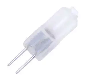 10 Pack SOFT FROSTED LENSE 35 Watt AC DC 12 Volt Light Bulb Replacement T3 JC G4 2 Pin Base Halogen RV Showroom Marine Lamp 12V 35W Bi-Pin 2700k Clear Warm White Capsule Powder Finished Light Beam