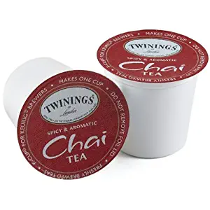 Twinings Chai Tea Keurig K-Cups, 36 Count