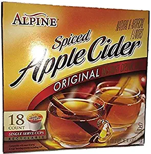 Alpine Spiced Apple Cider K Cup 18 Count (Pack of 1)