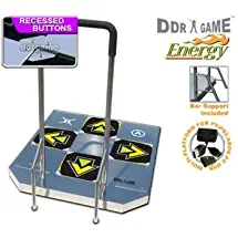 PS2 USB Energy Metal Arcade 3 in 1 Dance Pad with Handle Bars