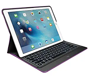 Logitech Create Backlit Keyboard Case with Smart Connector for iPad Pro 12.9 920-007894Iris-Purple/Black (NOT for iPad Pro 2018 Model - Will NOT Fit)