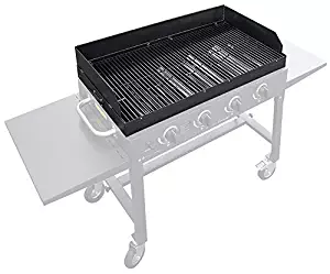 Blackstone Signature Griddle Accessories - 36 Inch Grill Top Accessory for 36 Inch Griddle - Non Stick Coating - Foldable Windscreen - Drip Tray Included