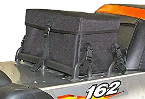 American Trails Bushwhacker Snowmobile Bag Tunnel Accessory Rack Pack Case Luggage Storage Motor Sled Trunk Snow Mobile Machine Snowmachine Waterproof Rear