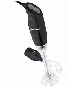 Hamilton Beach 59785 2-Speed Hand Blender with Case, Black