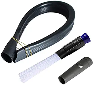 HEVENSA - Flexible Crevice Tool 24.4 inch Long Vacuum Attachment With Tiny Tubes Dust Flexible Suction Brush Dirt Remover