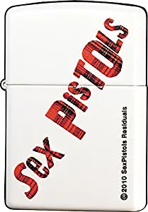 Zippo Sex Pistols White Matte Lighter