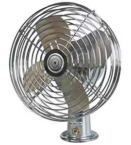 RoadPro RP-1179 12V Heavy Duty Metal 2-Speed Fan