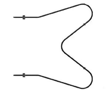 Replacement Range Oven Bake Heating Element for Crosley Gibson Kelvinator 316075104 09990062 1465763 316075100 316075102 316075103 316282600 3203534 5303051519 AH2332301