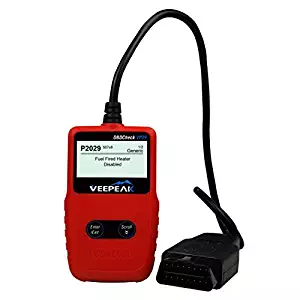 Veepeak OBDCheck VP39 OBD2 Scanner Automotive OBD II Diagnostic Scan Tool Code Reader for Check Engine Light, Read & Clear Trouble Codes for OBD II/EOBD Compliant Vehicles