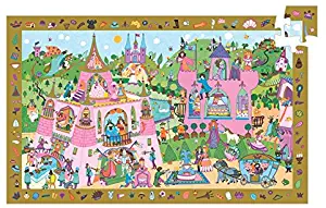 DJECO Princess Observation Puzzle - 54pcs