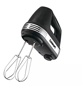 Cuisinart HM-50BK Power Advantage 5-Speed Hand Mixer, Black