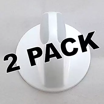 2 Pk, Dryer Knob for Frigidaire Westinghouse, AP4339026, PS2330885, 134844410