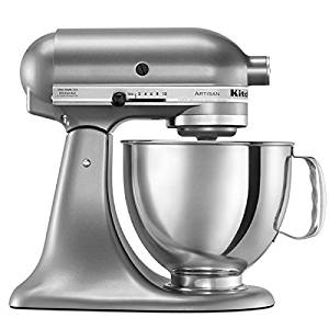 KitchenAid 5 Qt. Artisan Series Stand Mixer Contential Silver RRK150CU (Certified Refurbished)