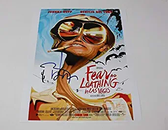 Fear and Loathing in Las Vegas Johnny Depp Signed Autographed 11x14 Glossy Photo Poster Loa