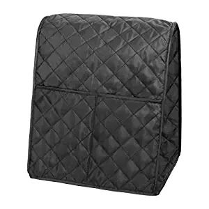 Shopline Kitchen Aid Mixer Cover, Portable Stand Mixer Cover Organizer Bag Gadget Tool for Kitchenaid to Keep Clean and Safe (Black)