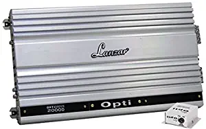 Lanzar OPTI2000D Optidrive 2000 Watt Half Ohm Stable Mono Block Digital Competition Class Amplifier