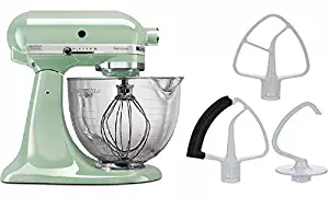 KitchenAid 5-Quart Stand Mixer Glass Bowl Pistachio