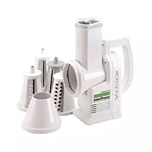 Presto Professional SaladShooter Electric Food Slicer - 114 W - White