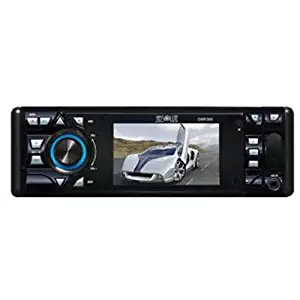 Absolute DMR360 3.5-Inch In-Dash Receiver with DVD Player Flip Down Detachable Panel, TFT Screen