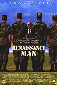 Renaissance Man Movie Poster (27 x 40 Inches - 69cm x 102cm) (1994) Style B -(Danny DeVito)(Gregory Hines)(James Remar)(Stacey Dash)(Ed Begley Jr.)(Mark Wahlberg)