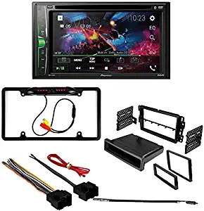 CACHÉ KIT4781 Bundle for 2007 – 2012 GMC Arcadia W/Car Stereo with Bluetooth/Backup Camera/Installation Kit/in-Dash DVD/CD AM/FM 6.2" WVGA Touchscreen Digital Media Receiver (5Item)