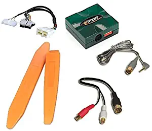 Corvette 3.5mm or RCA Auxiliary Audio Input. Digital Interface Plus Vehicle/Radio Specific Cable Plus Dash Trim Removal Tools (Bundle: 3 Items)