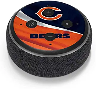 Skinit Decal Audio Skin for Amazon Echo Dot 3 - Officially Licensed NFL Chicago Bears Design