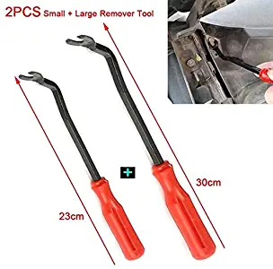 Fastener & Clip 2PCS Small&Large Remover Tool or 1PC Clip Removal Plier Car Door Upholstery Trim Clip Removal Pliers Combo Tool Dash Panel - (Color Name: 2PCS Sand L Tool)