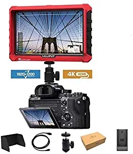 Lilliput A7S 7-inch 1920x1200 IPS Screen Camera Field Monitor 4K HDMI Input Output Video for DSLR Mirrorless Camera Sony A7S II A6500 Panasonic GH5 Canon 5D Mark IV DJI Ronin M