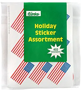 Eureka Holiday Sticker Assortment Giant Stickers, 432 1.31 inches1.75 inchesStickers