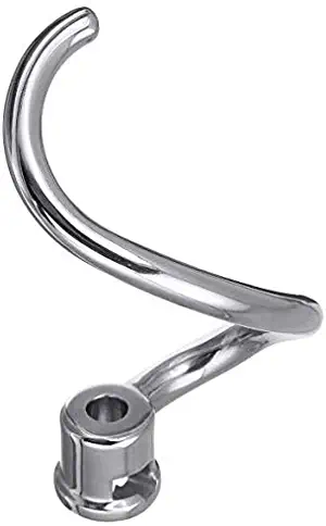 Spiral Dough Hook For KitchenAid Mixer 7 QT KSMC7QDH 5KSM7580X Stainless Steel