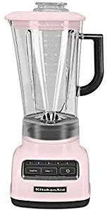 KitchenAid KSB1575PK 5-Speed Diamond Blender with 60-Ounce BPA-Free Pitcher - Pink (Renewed)