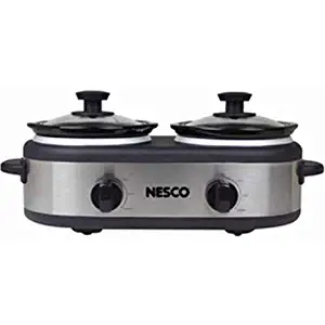 Nesco 1 qt Dual Slow Cooker