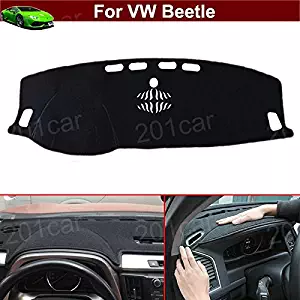 New 1pcs Black Premium DashMat Dash Carpet Original Dash Covers Dashboard Cover Custom Fit For VW Beetle 2007 2008 2009 2010