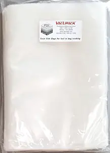 VacUpack Superior Sous Vide Vacuum Seal Pouches, 100 Count Large Bags