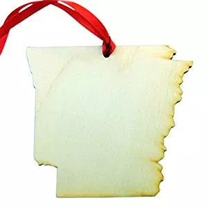 Westman Works Arkansas Wooden Christmas Ornament Boxed Gift Handmade in The U.S.A.
