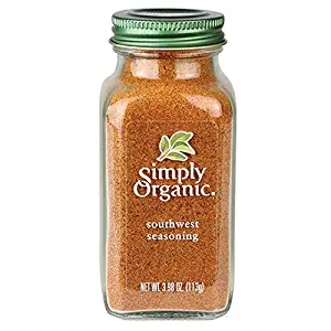 Simply Organic Southwest Seasoning, Certified Organic | 3.98 oz