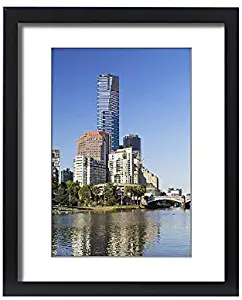 robertharding Framed 20x16 Print of Eureka Tower and Yarra River, Melbourne, Victoria, Australia (12076651)