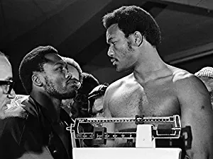 AAArt G7587 Joe Frazier George Foreman Before Match Vintage Laminated Poster US Decor Wall 24x18 Poster Print