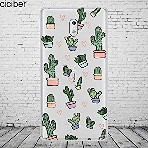 Spinning Plants Cactus for Nokia 8 7 7.1 6 6.1 5 5.1 3 3.1 2 2.1 1 Plus Phone case Silicone TPU for Nokia X7 X6 X5 X3 Fundas-WM05847-For Nokia 5.1 Plus