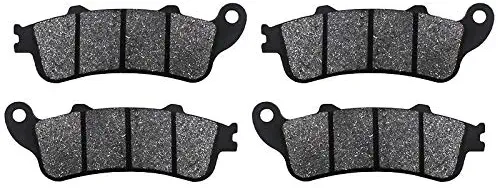 Motorcycle Front And Rear Brake Pads For Honda Vfr 800 Vfr800 Interceptor 1998-2005 Cb 1100 Sf Cb1100Sf X11 2000-2003 (2 Pairs)