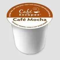 Cafe Escapes Cafe Mocha * 3 Boxes of 24 K-Cups *