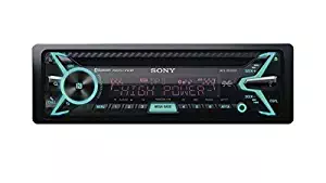 Sony MEX-XB100BT Single DIN Hi-Power Bluetooth in-Dash CD/AM/FM/SiriusXM Ready Car Stereo with 160W RMS (CEA Rated Power) Built-in 4-Channel Amplifier Discontinued by Manufacturer