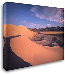 Fitzharris, Tim 24x18 Gallery Wrapped Stretched Canvas Art Titled: Eureka Dunes, Death Valley National Park, California