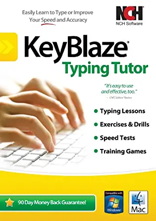 KeyBlaze Typing Tutor Software to Learn to Type with Lessons, Exercises or Games [Download]