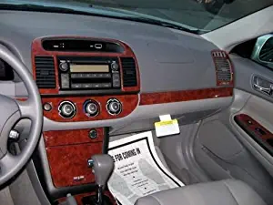 TOYOTA CAMRY INTERIOR BURL WOOD DASH TRIM KIT SET 2005 2006