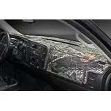 Angry Elephant Camouflage Carpet Dashboard Cover- 2002-2005 Dodge Ram 1500, 2003-2005 2500-3500. Custom Fit Dash Cover, Easy Installation.