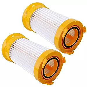 HQRP Filter 2-Pack for Eureka LightSpeed 100 300 4709AZ, PowerPlus 4704IDE Dust Cup Upright Vac Vacuum Cleaner Light-Speed Power-Plus Coaster